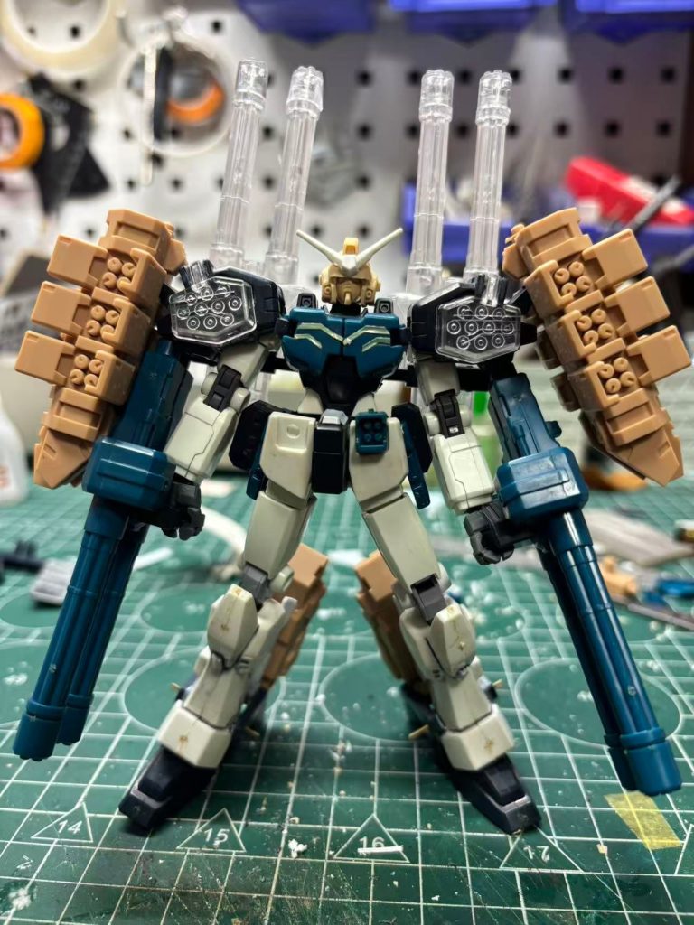 HGFA•ガンダムヘビーアームズカスタム/改•EW–3枚目/制作者：risuisei