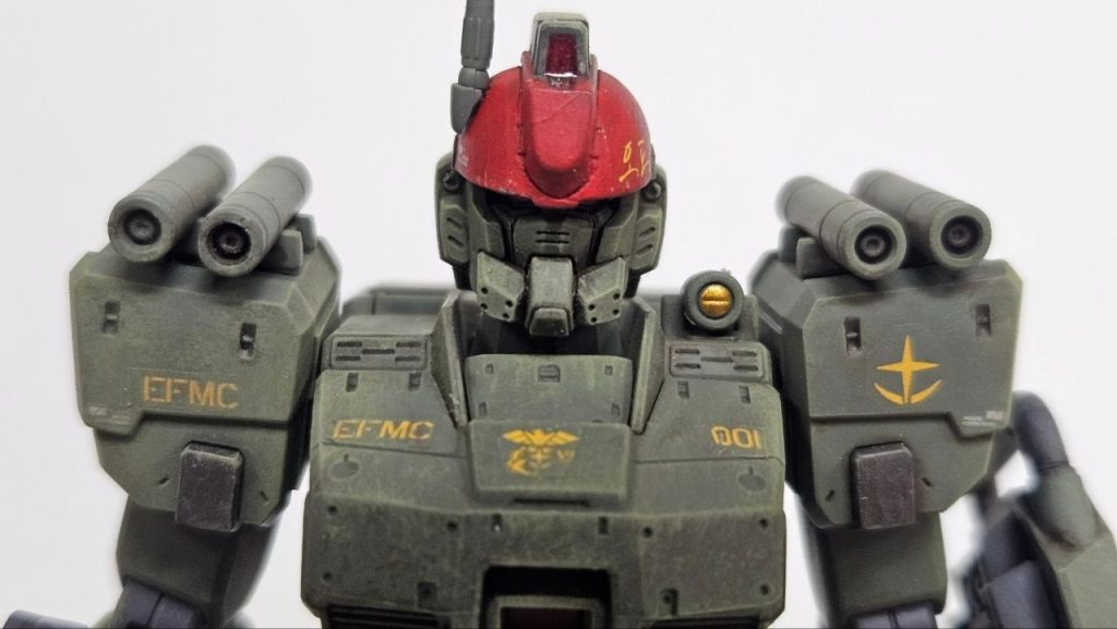HGUCジムスパルタン海兵隊仕様1号機　