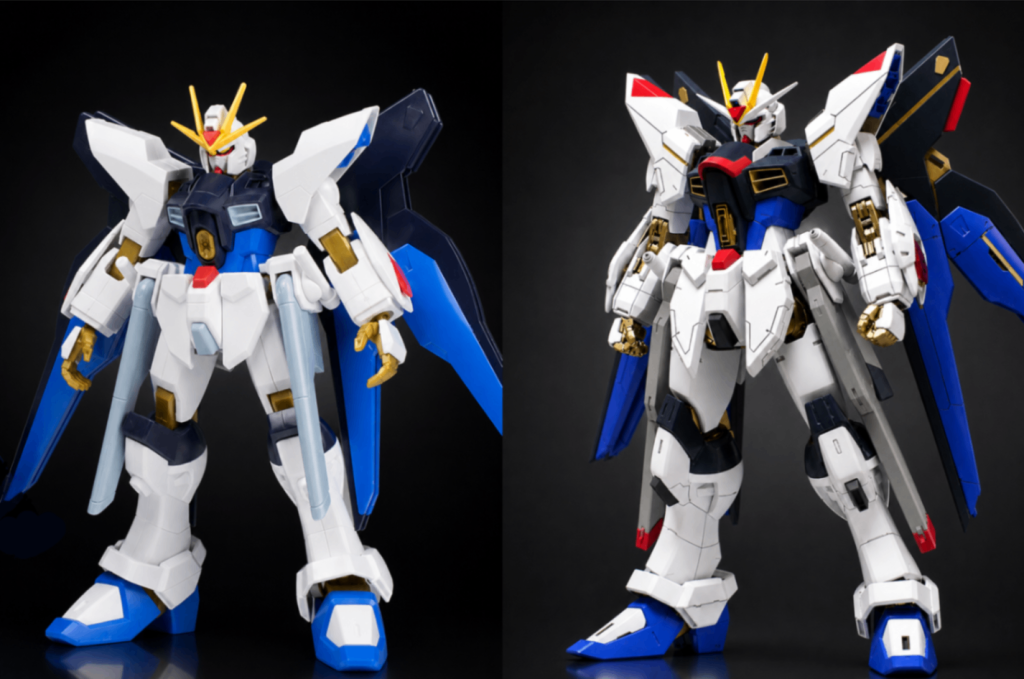あまりにもアレなHGをMG並みのプロポーションにするべく全身に手を加えました