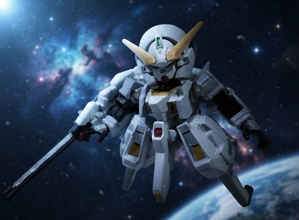 スペリオルディファインやモビリティジョイントには負けないぞ(gundam-kao2)たまにはコンバージを改造するのも悪くないな(zaku-kao5)次回もお楽しみに(gundam-kao6)