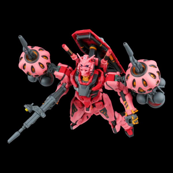 GQ 赤いガンダム 塗り分け地獄
