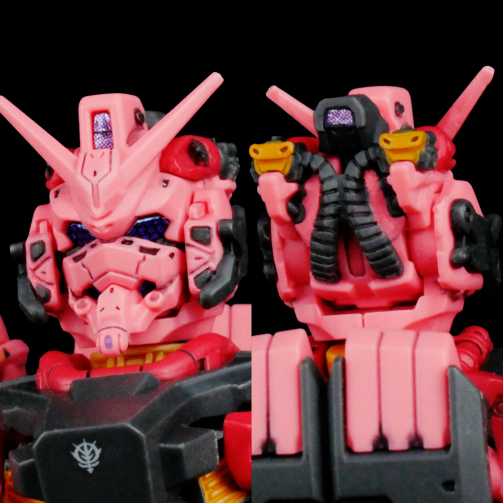 このディティールの細かさよ…1/144ですよ？もう、バンダイさん、どういうつもり？殺す気？w