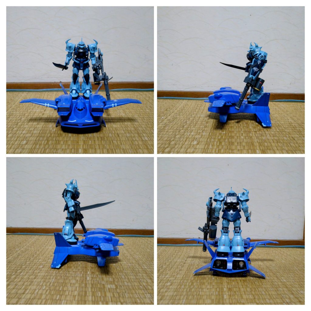 グフカスタム＋ドダイⅡ–8枚目/制作者：omigawa