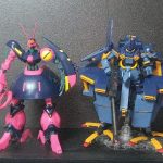 長期作成の解放感からの勢いでバウンド・ドックを作成、レジンモノアイと墨入れのみで[…]
