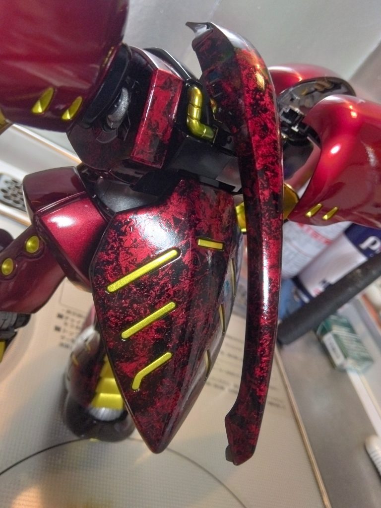 MG キュベレイ ラップ塗装 + キャンディ塗装–2枚目/制作者：hiro60n