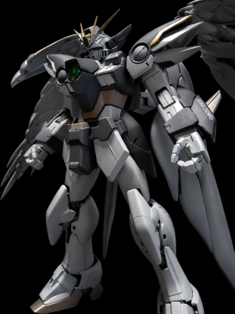 MG ウイングガンダムゼロカスタム　　スノーホワイト