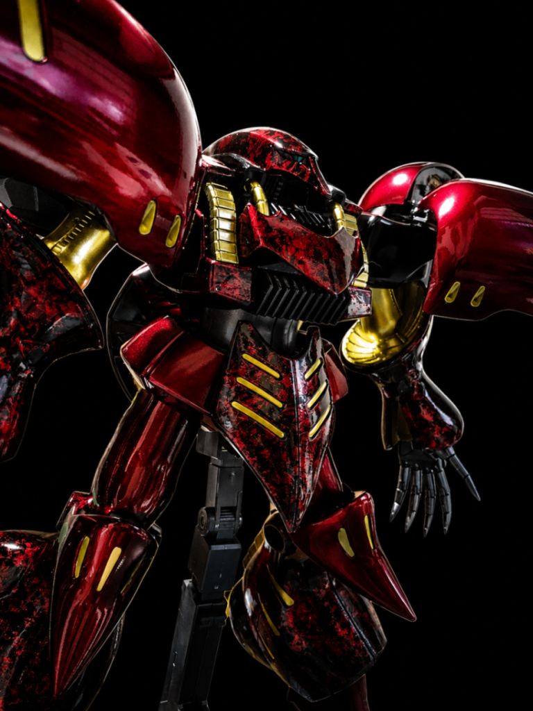 MG キュベレイ ラップ塗装 + キャンディ塗装