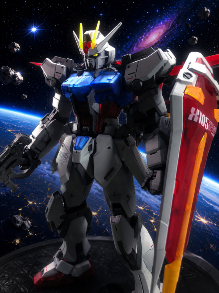MG エールストライクガンダム　Ver.RM ソリッドクリア