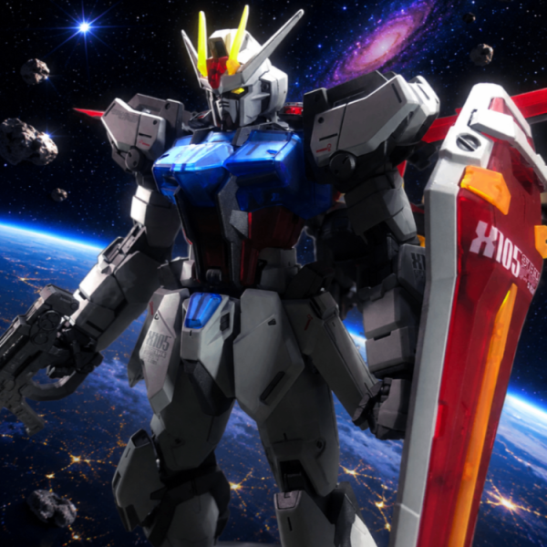 MG エールストライクガンダム　Ver.RM ソリッドクリア