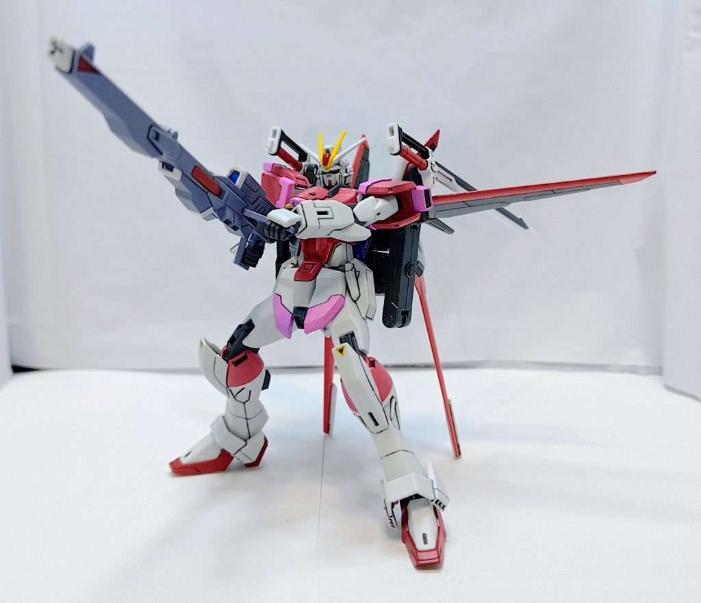 アームの3ミリ穴を使って大概のものは接続できます。旧HGのオルトロスを使えば、IF設定を再現可能。ﾈﾗｲﾊｶﾝﾍﾟｷﾖ!!