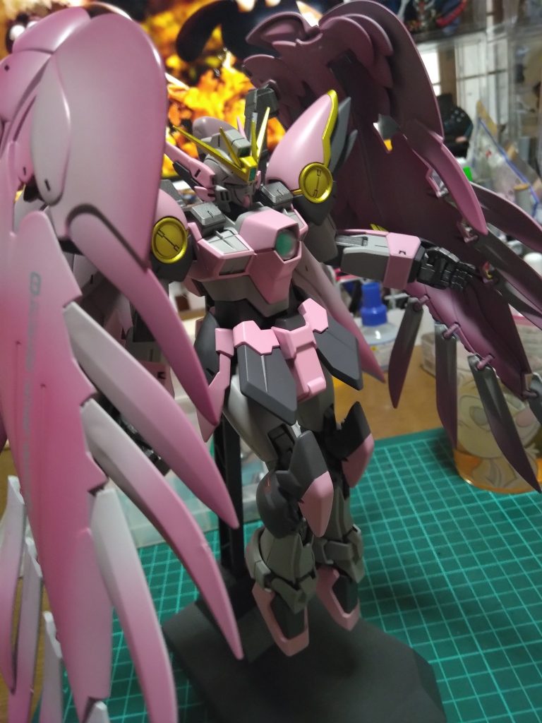 MG ウイングガンダムゼロカスタム　桜–3枚目/制作者：hiro60n