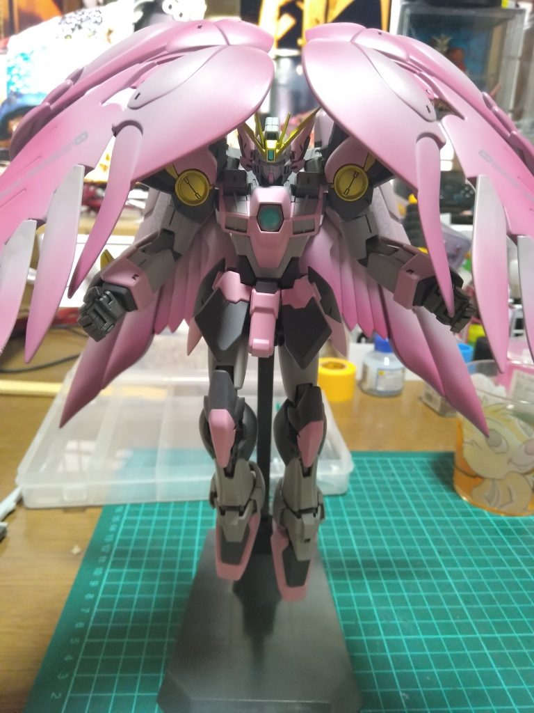 MG ウイングガンダムゼロカスタム　桜–3枚目/制作者：hiro60n
