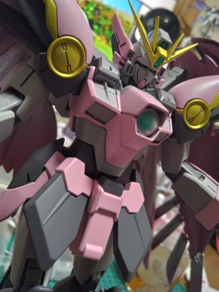 MG ウイングガンダムゼロカスタム　桜–2枚目/制作者：hiro60n