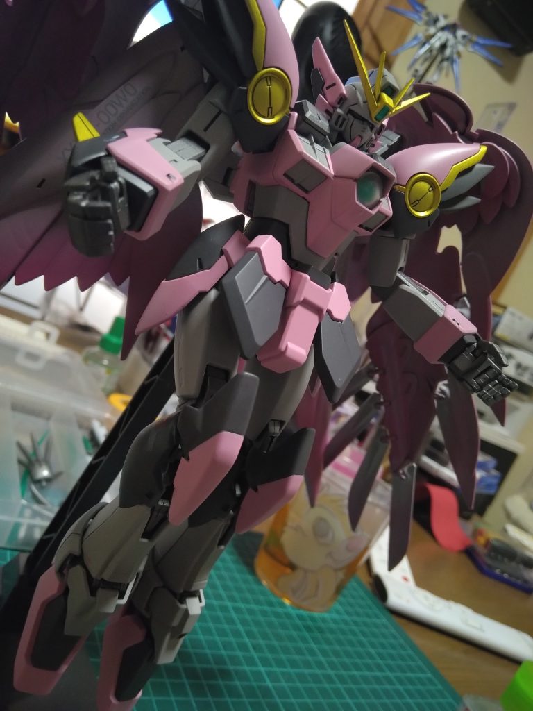MG ウイングガンダムゼロカスタム　桜–4枚目/制作者：hiro60n