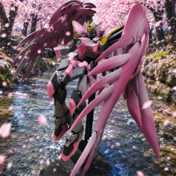 MG ウイングガンダムゼロカスタム　桜