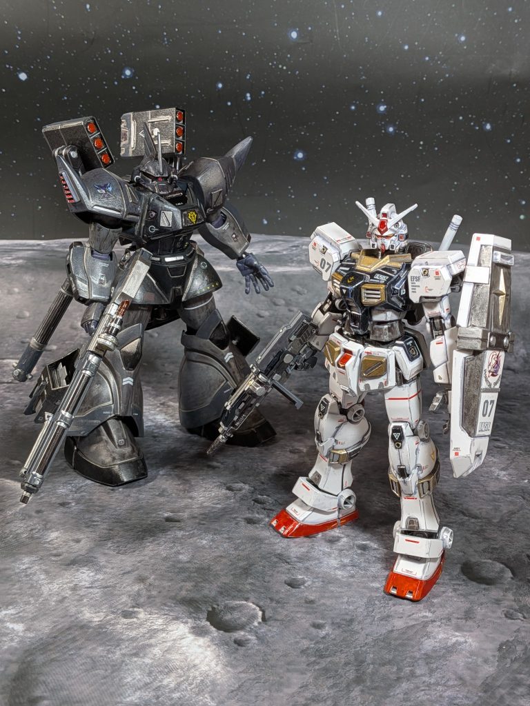 使ったキットHGUCガンダム７号機HGUCゲルググ・マリーネ改め、ゲルググ・メテオール