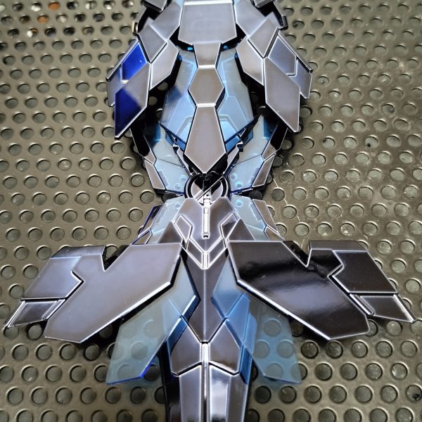 グリーンフレームをペルフェクティビリティのブルーフレームにガイアノーツの蛍光クリアを纏わせてます。（2枚目）