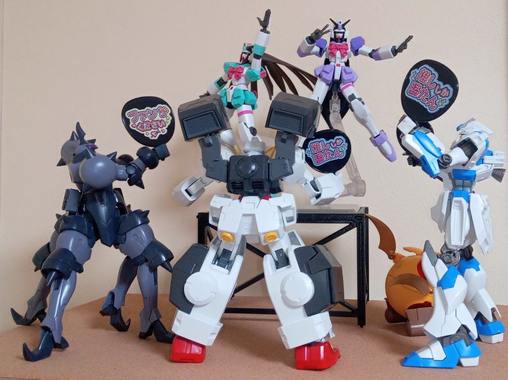 熱狂的ファンもいます。