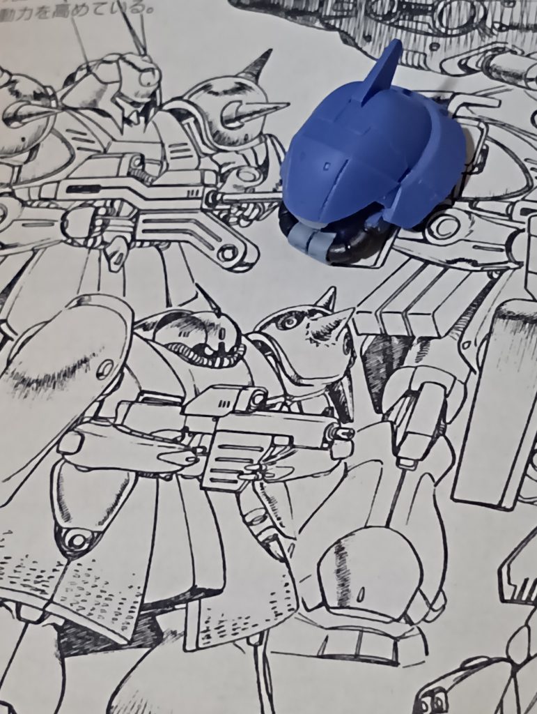 作品名：似てるような違うような<p>ゴブリンを作ろう！と思い、余っていた30MMの戦車？にオマケで付いていた頭部を弄ってみた 玉よけには角度がないほうがいいかなと思うんですが、デコっぱちにしないと似ないかも、悩む 角を変えれば似るか？</p>
