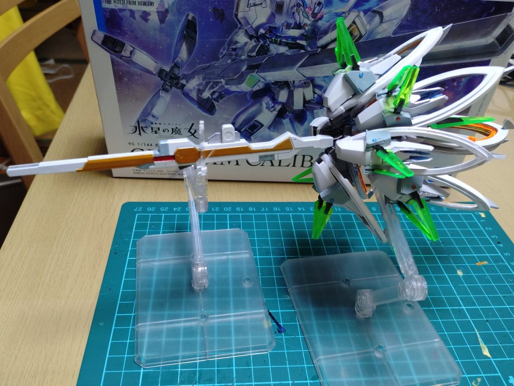 ライフル単体ですがちょっと後ろがゴチャゴチャしすぎました