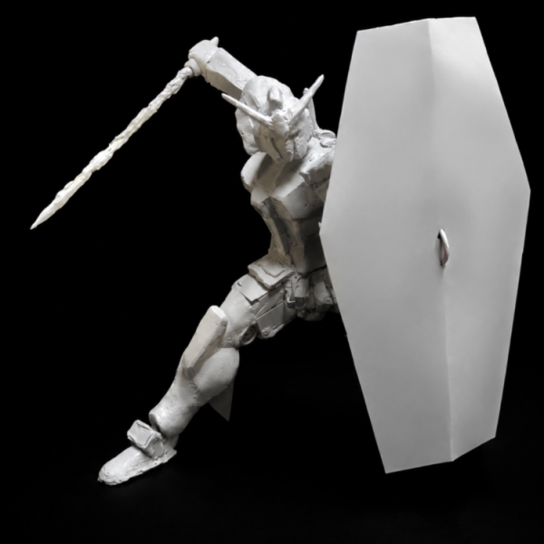 100均石粉粘土フルスクラッチ｜RX-78-2ガンダム進捗⑤