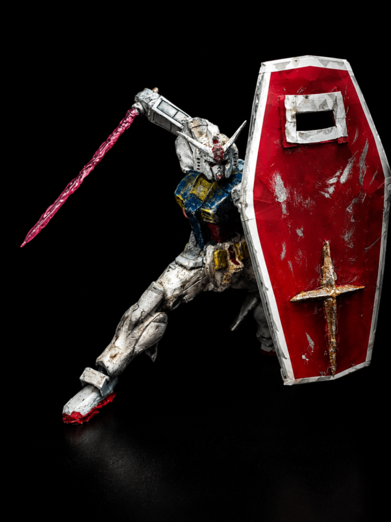 100均石粉粘土フルスクラッチ｜RX-78-2ガンダム