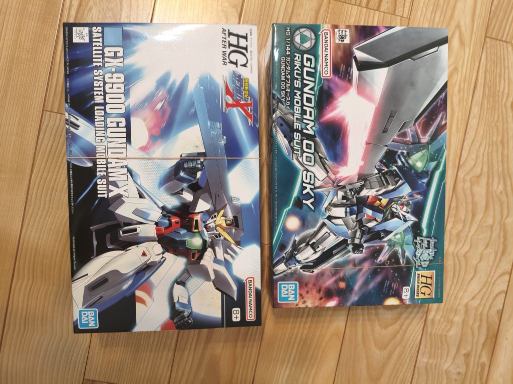 作品名：かったぞ<p>ダブルオースカイ無事購入できました。 お一人様1商品1点までだったので、1つしか買えませんでしたが、ガンダムXも手に入ったので改造に使います。制限がなかった頃が懐かしいです。 転売ヤーは滅びろ</p>
