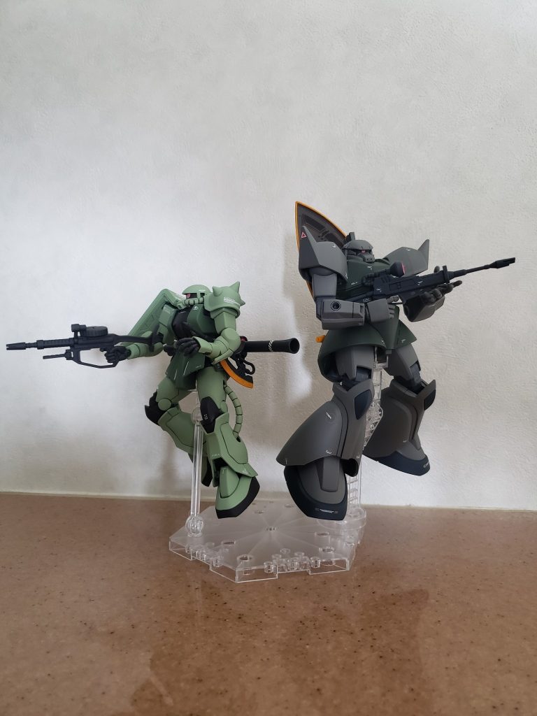 量産型ザク＆ゲルググ
