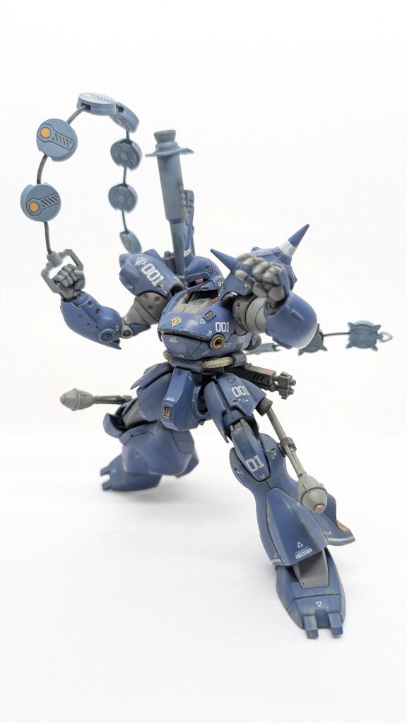 う〜ん…チェーンマインの動きをつけるの難しいわぁ(zaku-kao4)