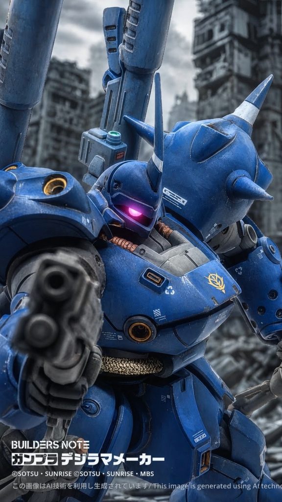 この画像、気に入ったので加工しちゃいました(zaku-kao5)