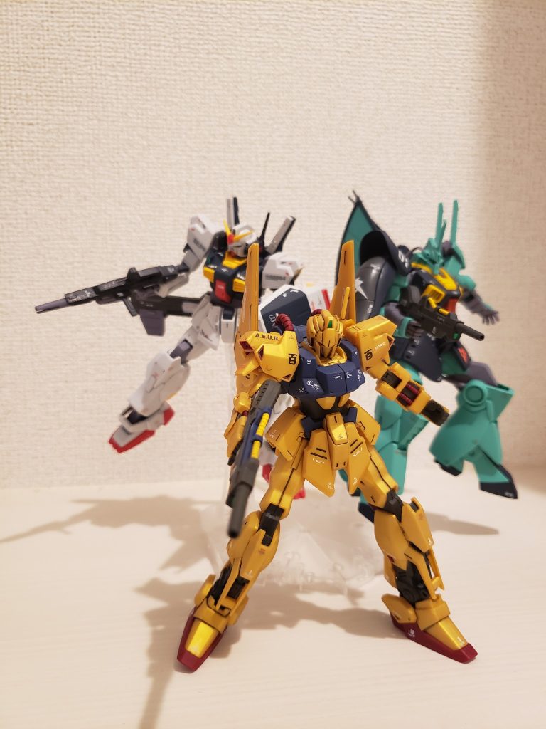 エゥーゴ①　百式＆ディジェ＆ガンダムマークII–2枚目/制作者：樹ひな