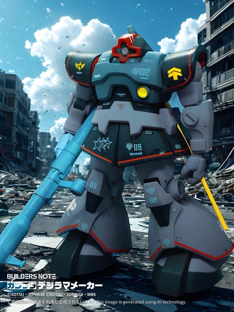 最近やってなかったジオラマメ―カ―で(zaku-kao5)