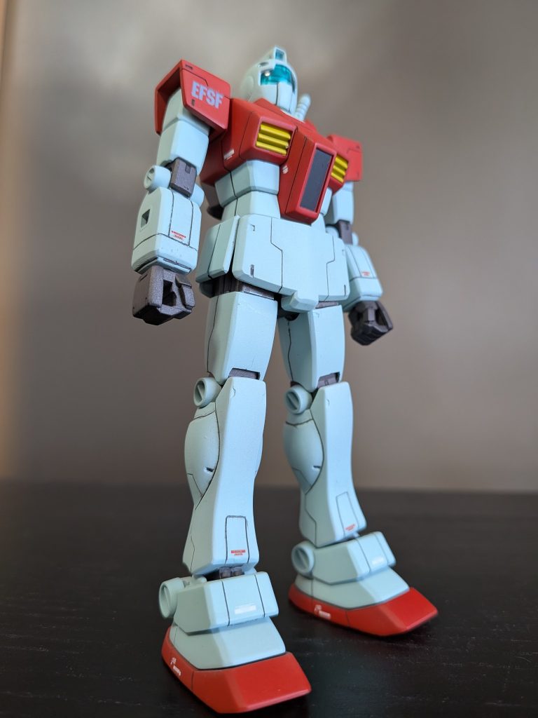 HGUC ジム–3枚目/制作者：くりまんじゅう