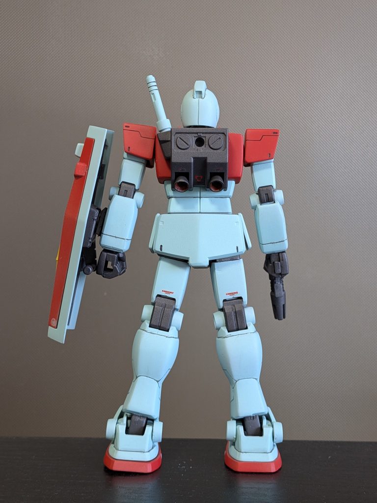 HGUC ジム–4枚目/制作者：くりまんじゅう