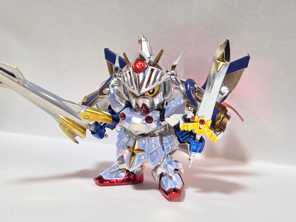 メッキ塗装 LEGEND BB バーサル騎士ガンダム–3枚目/制作者：maasa