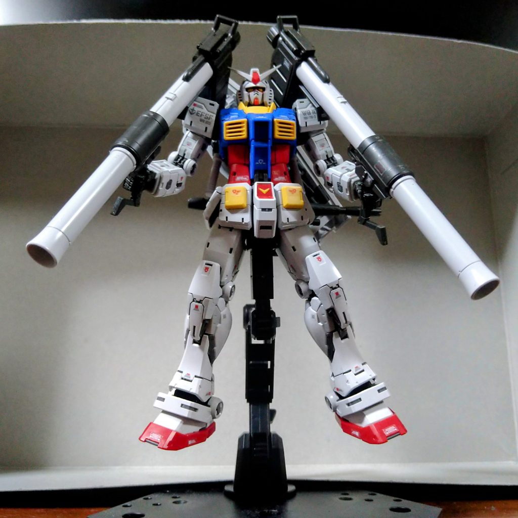 最終決戦仕様のダブルバズーカ。やっぱりこの形ですね!
