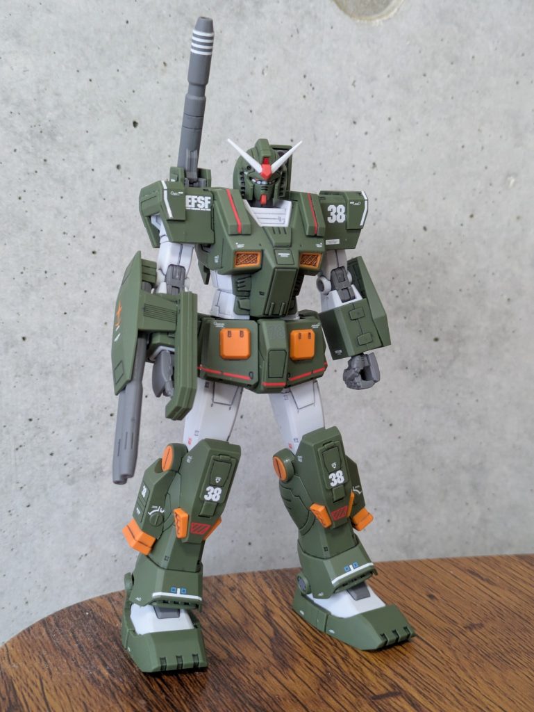フルアーマーガンダム（HG）–3枚目/制作者：樹ひな