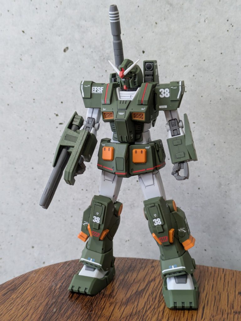 フルアーマーガンダム（HG）–4枚目/制作者：樹ひな