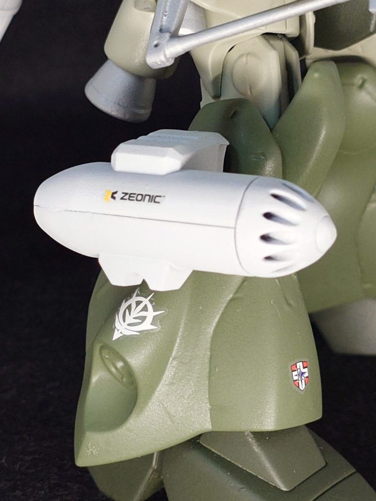 シュツルムファウストをキャンセルしミサイルランチャー装備は格闘戦が苦手なパイロットが仇討ちを仕掛けるのか…
