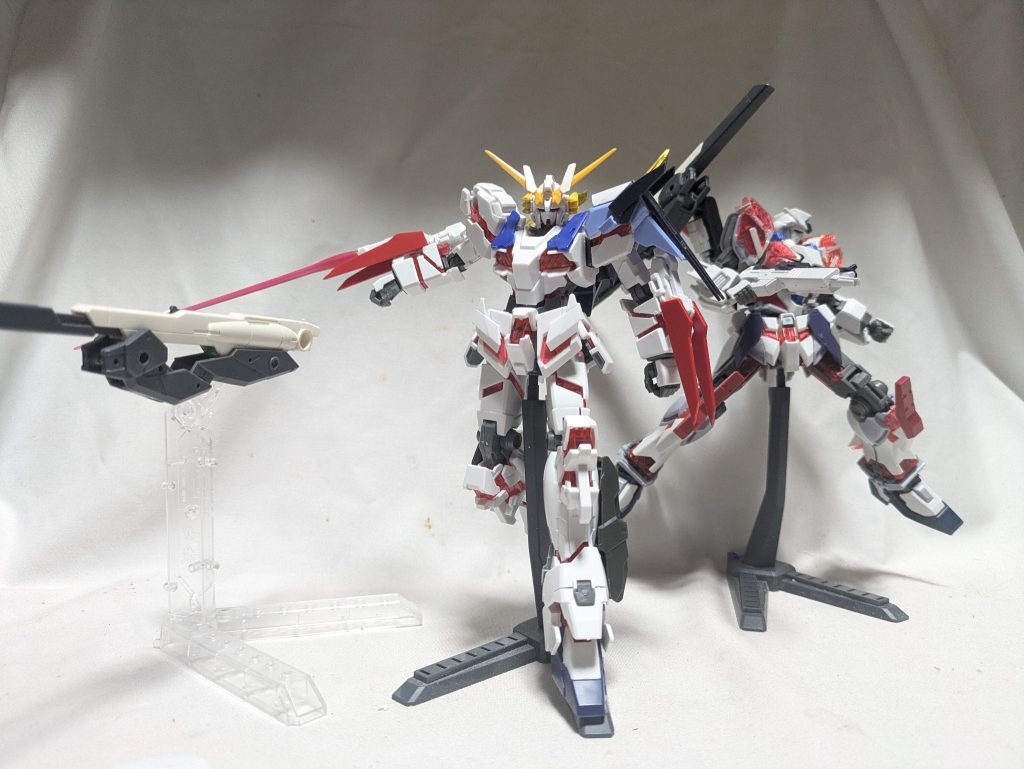 ナラティブガンダムと一緒に