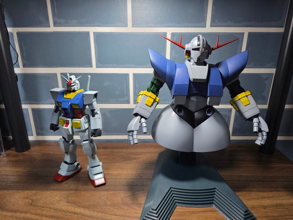 かなり大きくて満足です(gundam-kao3)