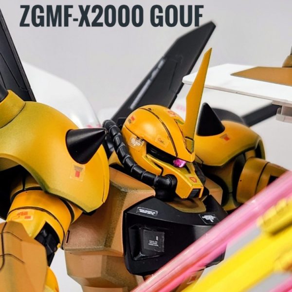 HG  1/144 GOUF  ハオネ専用機