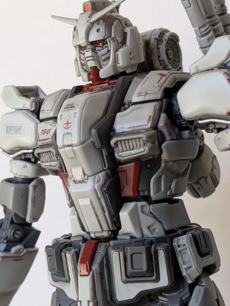 ペン1本だけで汚しガンダムEX
