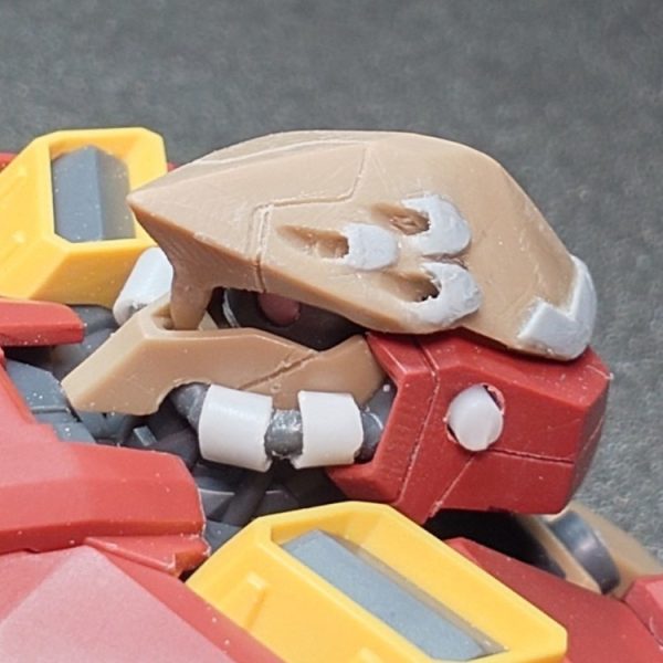 メッサーの頭部の改修が完了しました！