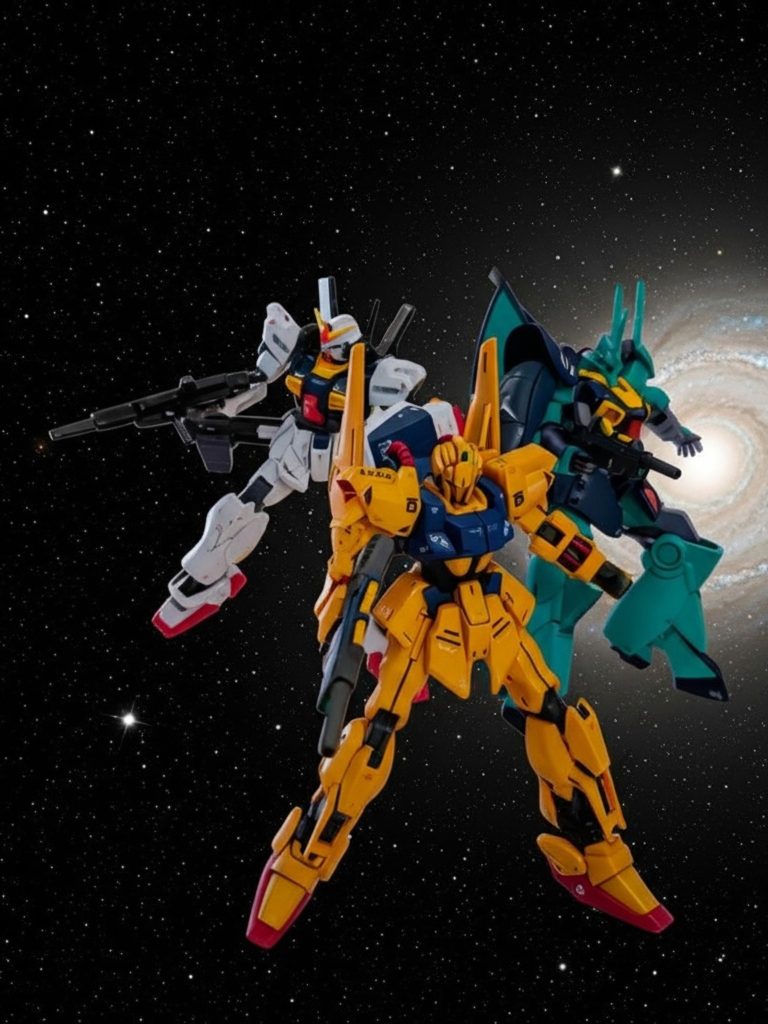 エゥーゴ①　百式＆ディジェ＆ガンダムマークII