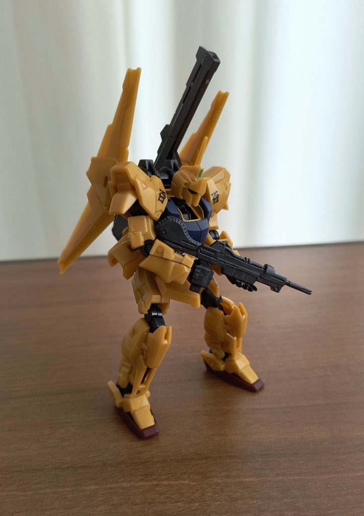 元画像Gフレームは足首が前側にはあまり可動しないことに気付かされた。