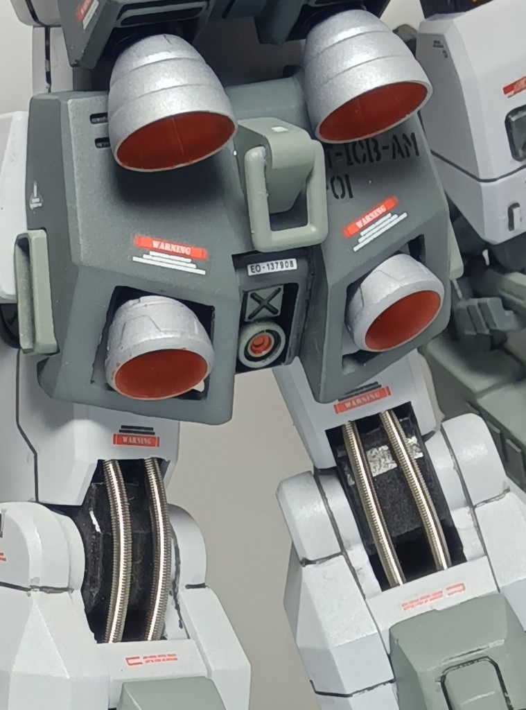 後ろも同様にディテールアップ