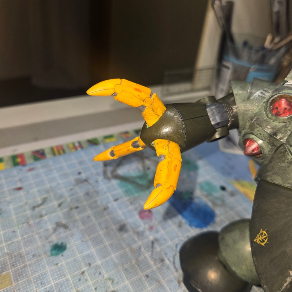このキットで一番動くアイアンネイルもモールドが良い感じに入ってます。合わせ目は有りますが…