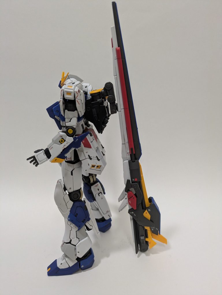 ゴッドガンダムから2作連続でRGだったので眼球が爆発しました。この後HGウイングガンダムに手を付けたのですが、なまらヌルゲーに感じて驚き