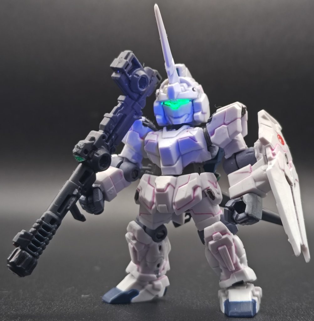 お台場立像お疲れ様でした！　モビルスーツアンサンブル　ユニコーンガンダム　ユニコーンモード